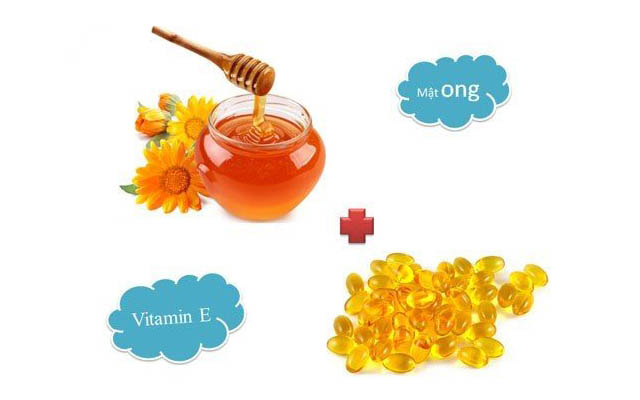 Dưỡng da bằng vitamin E và Mật ong