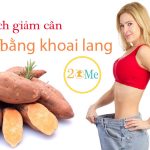 cách tăng cân bằng khoai lang