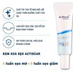 kem trị sẹo actiscar giá bao nhiêu